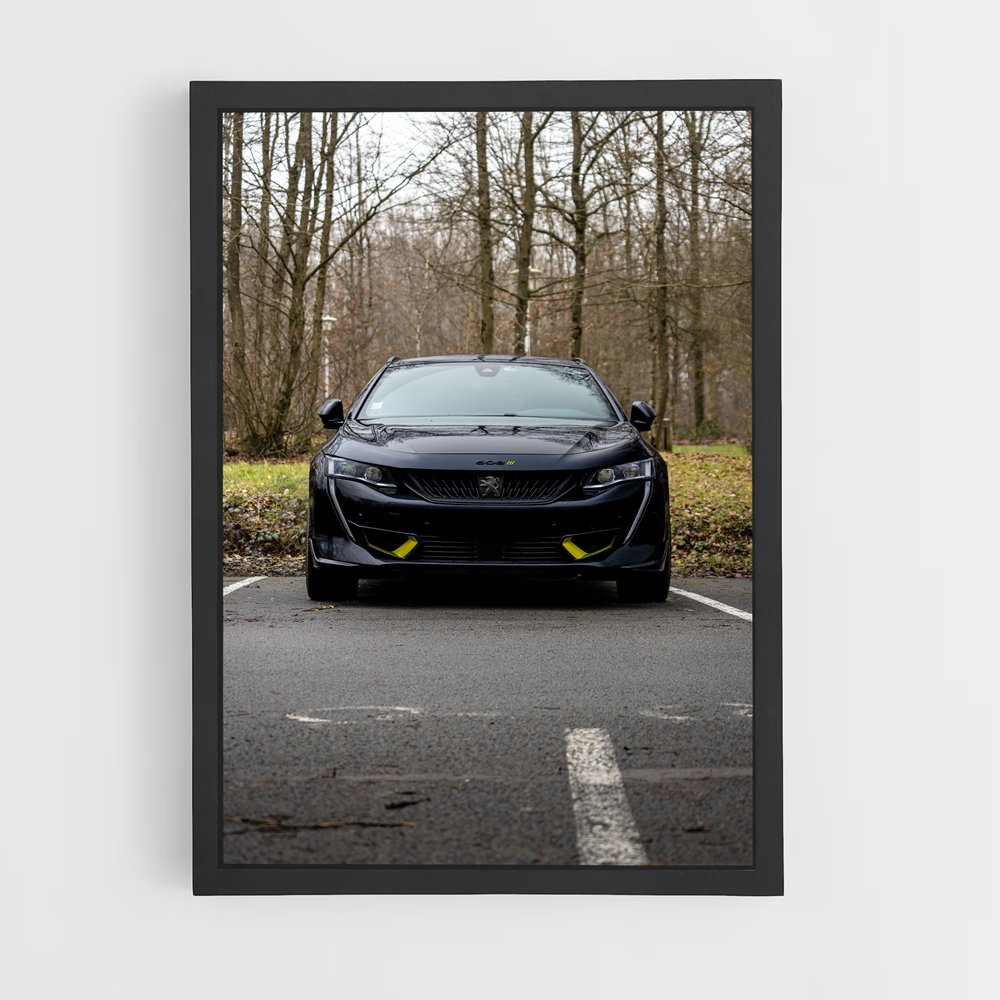 Poster magnifique pse – affiche Peugeot (vue 2)
